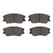 Disc Brake Pad Set Dynamic Friction 1551-2287-00