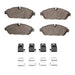 Disc Brake Pad Set Dynamic Friction 1551-2301-01