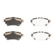 Disc Brake Pad Set Dynamic Friction 1551-2305-00