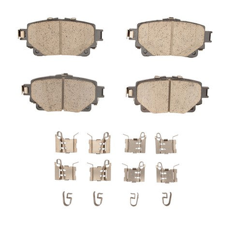 Disc Brake Pad Set Dynamic Friction 1551-2305-01