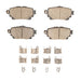 Disc Brake Pad Set Dynamic Friction 1551-2305-01