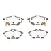 Disc Brake Pad Set Dynamic Friction 1551-2306-00