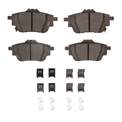 Disc Brake Pad Set Dynamic Friction 1551-2306-01