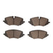 Disc Brake Pad Set Dynamic Friction 1551-2307-00