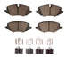 Disc Brake Pad Set Dynamic Friction 1551-2307-01