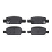 Disc Brake Pad Set Dynamic Friction 1551-2370-00
