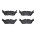 Disc Brake Pad Set Dynamic Friction 1551-2383-00