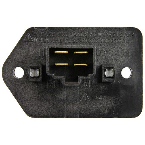 HVAC Blower Motor Resistor WVE 4P1474