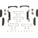 Disc Brake Hardware Kit Wagner Brake H15502