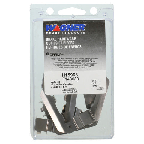 Disc Brake Hardware Kit Wagner Brake H15968