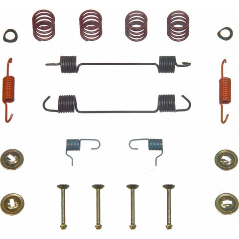 Drum Brake Hardware Kit Wagner Brake H17179