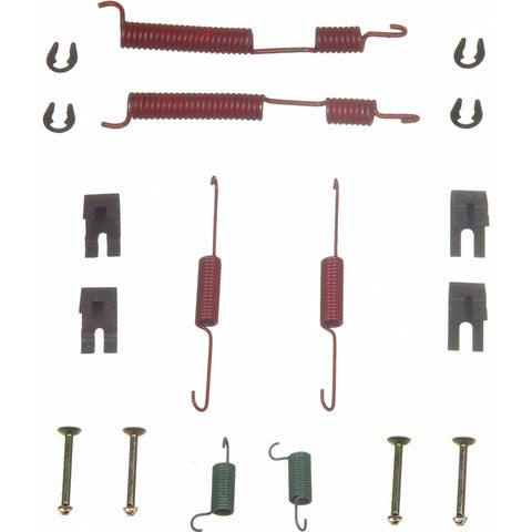 Drum Brake Hardware Kit Wagner Brake H17201
