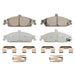 Disc Brake Pad Set Wagner Brake QC727