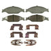 Disc Brake Pad Set Wagner Brake QC804