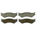 Disc Brake Pad Set Wagner Brake QC842