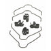 Disc Brake Hardware Kit Wagner Brake SG356